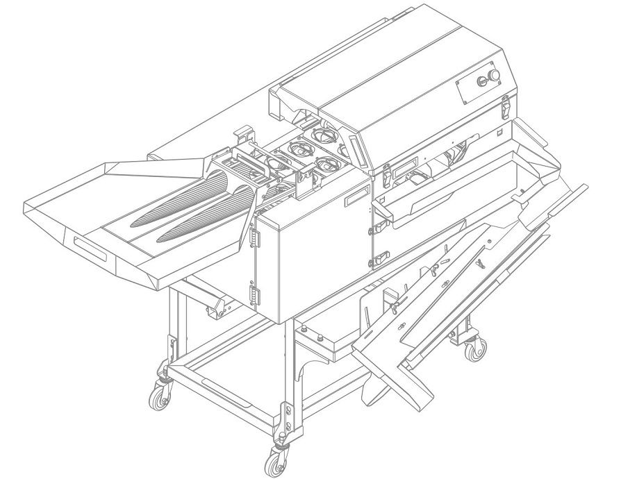 雙排敲蛋機(jī)+蛋液?jiǎn)尾鄯蛛x機(jī)型