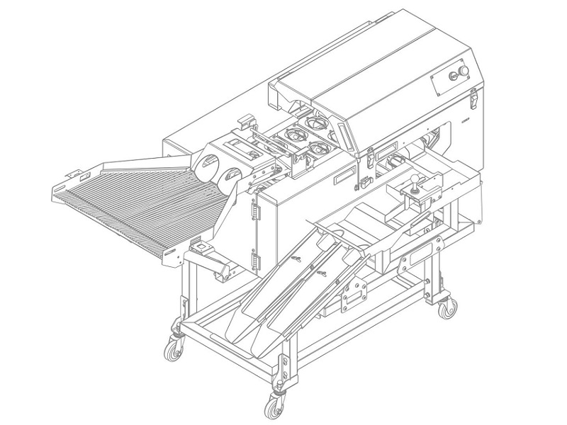 雙排敲蛋機(jī)+蛋液雙槽分離+碎殼+對(duì)接機(jī)型