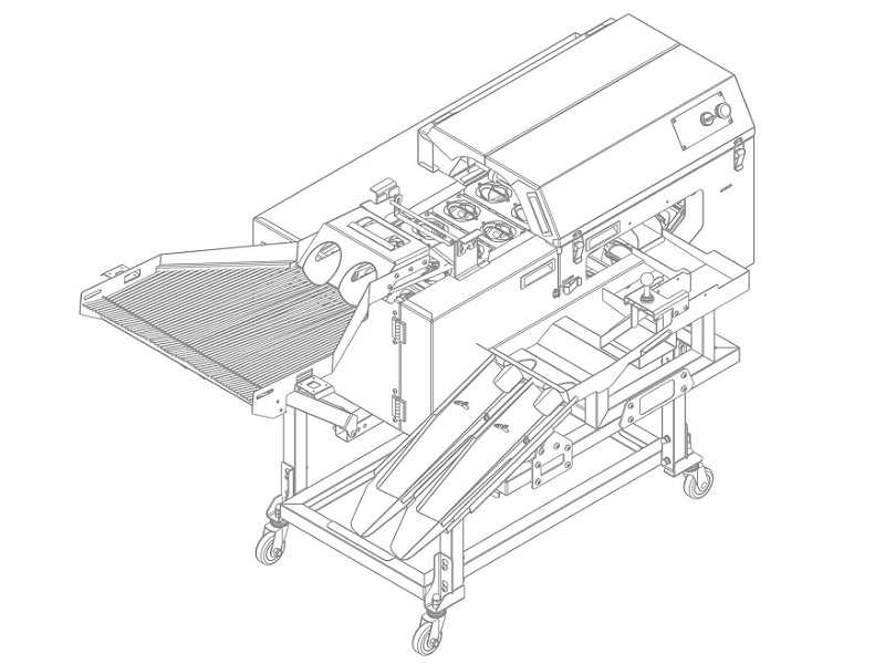 雙排敲蛋機(jī)+蛋液雙槽分離+對(duì)接版機(jī)型