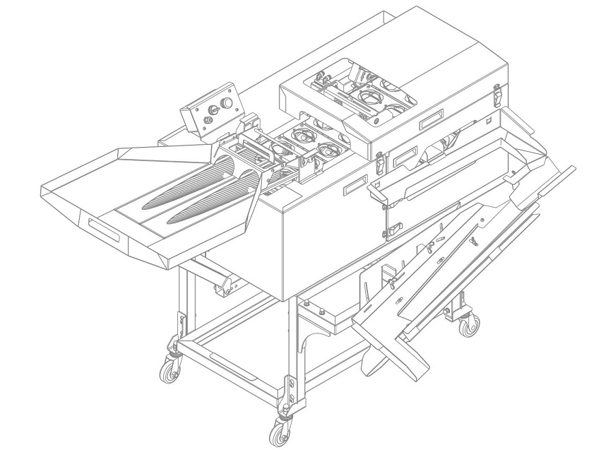 雙排敲蛋機(jī)+蛋液?jiǎn)尾鄯蛛x+獨(dú)蓋機(jī)型